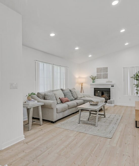 Exterior view of the furnished Macbrey Drive home