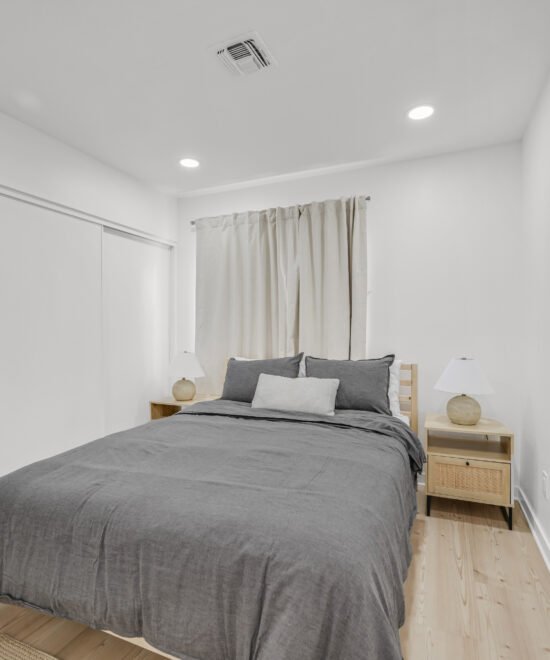 Furnished bedroom and interior detail at 512 Macbrey Dr