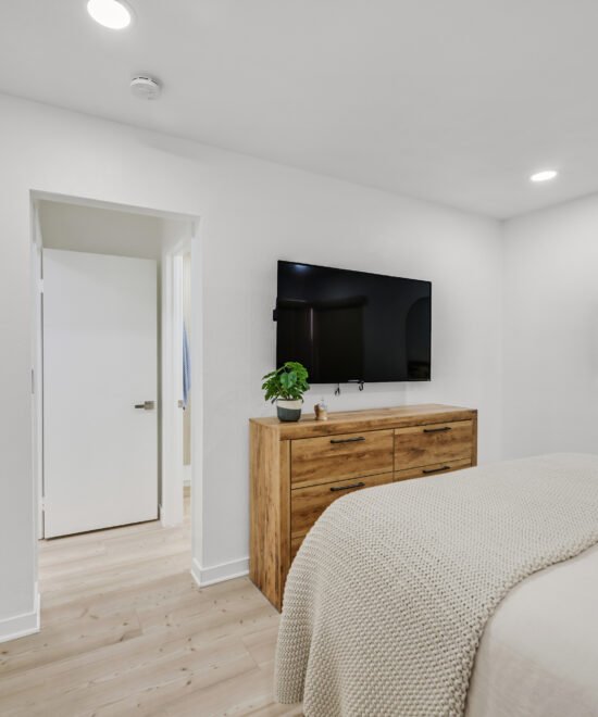 Interior view of the four bedroom Las Vegas home