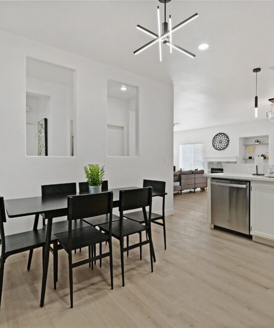 Additional furnished interior at 9825 Garamound Ave