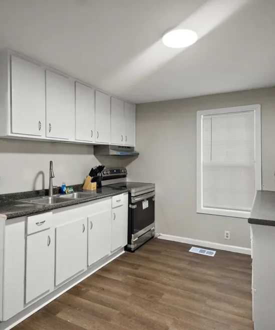 Furnished bedroom at 1227 28th Street Meridian