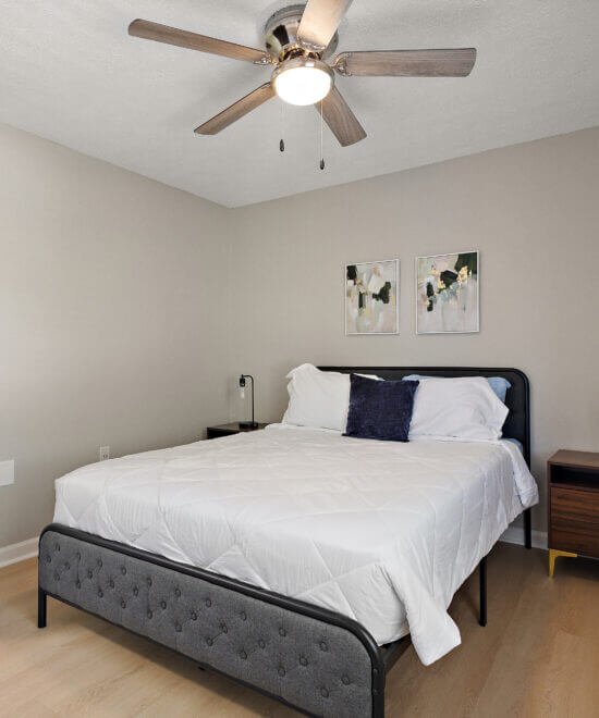 Furnished bedroom at 755 Glencross Dr, Jackson, Mississippi