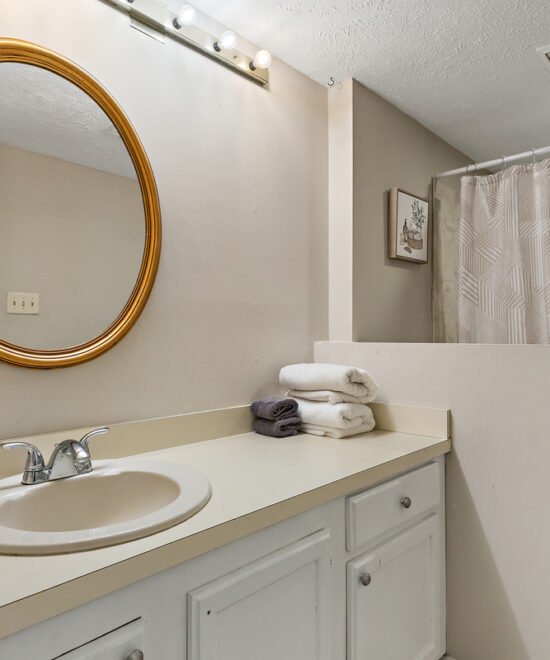 Bedroom in furnished 3 bedroom Ridgeland housing