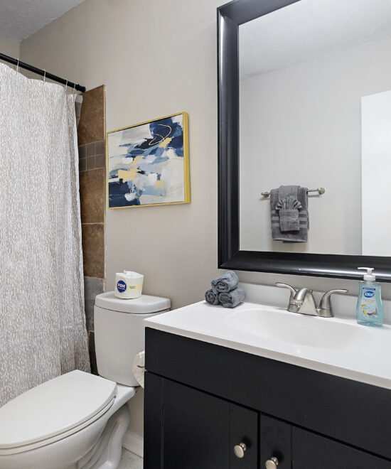 Furnished bedroom at 148 James Garfield Cir