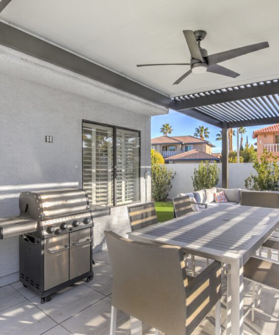 Furnished 4 bedroom 3 bathroom Las Vegas home at 2821 Quail Lakes Ct