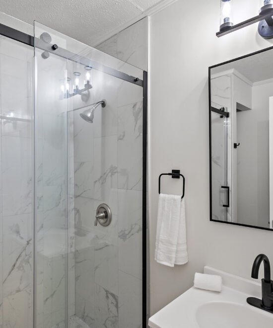 Third bathroom at the Northlake Circle property