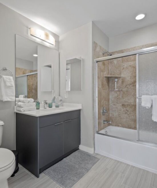 Additional furnished bedroom at 353 E Bonneville Ave