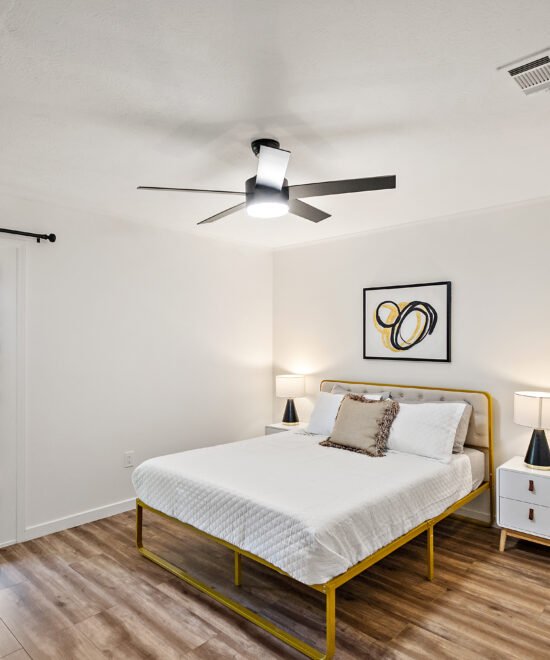 Fourth room at the furnished Northlake Circle home