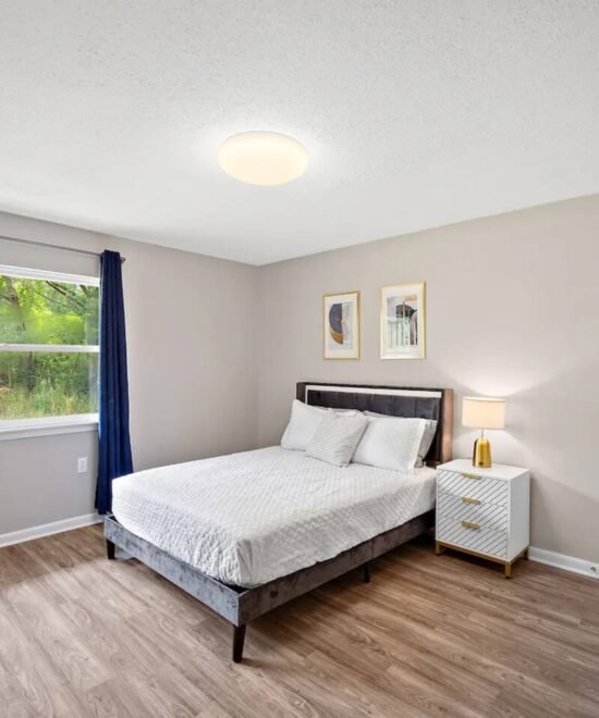 Additional furnished interior view of the Meadowlark Drive apartment