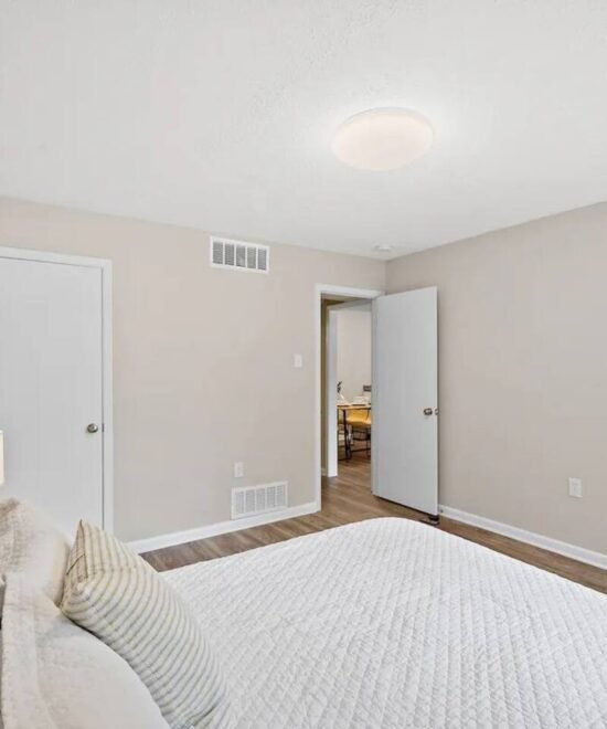 Bedroom interior at 433 Meadowlark Dr